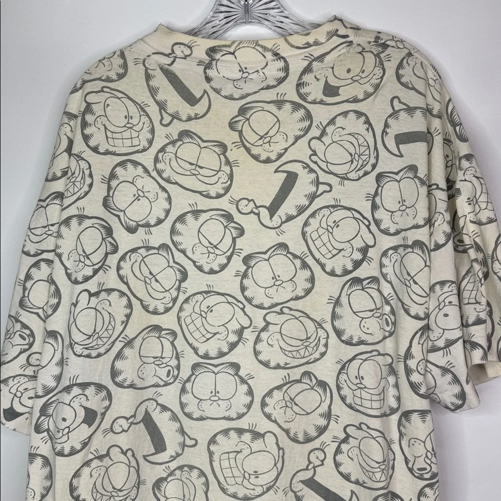 Vintage Garfield Cat AOP Tshirt Sun Tag XL - Picture 11 of 15